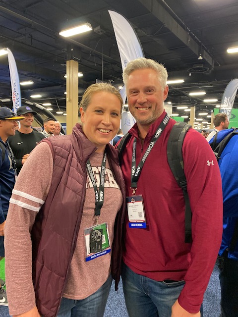 HBA57032's tweet image. Flashback Fri: last month at the #ABCA2023 convention, Dir. of Ops @AMcKeown2000 chatted it up with @therealmanny99 and @mcuddy23, sharing with the former MLB players how our small town of 8K has more than 1,000 kids playing ball. What a great chance to share the Tiger story!