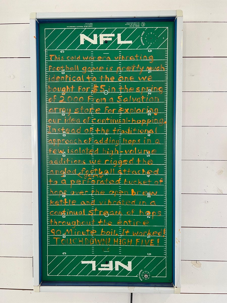 TudorGames's tweet photo. Visited the Dogfish Head Inn to see their tribute to Electric Football! https://t.co/hqkgGdeWtx