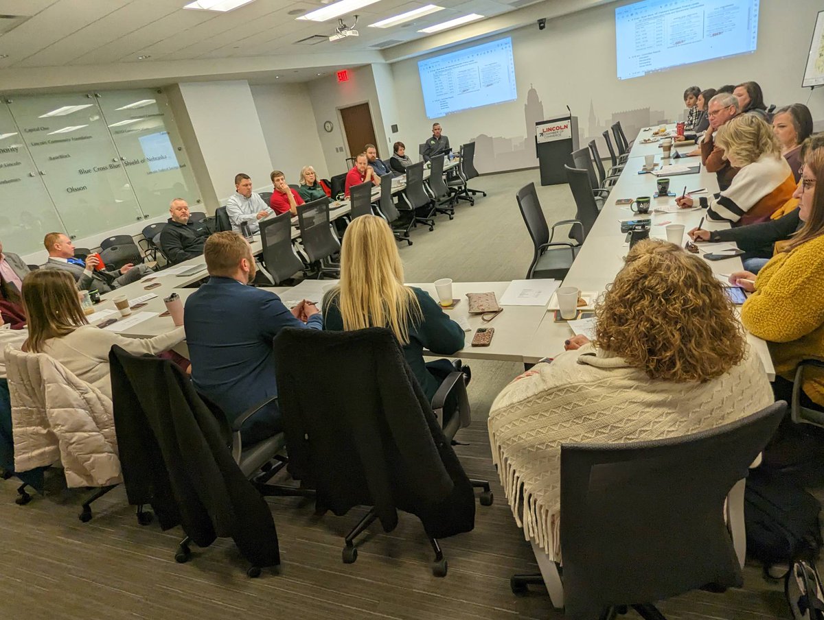 It's not every day we can get this set of local chamber dynamos from across the state together for a strategy session, connections and support.

Thanks to @LincolnChamber for hosting this session.

#NEChambersAssociation #StrongBusiness #StrongCommunities #YourChambersinAction