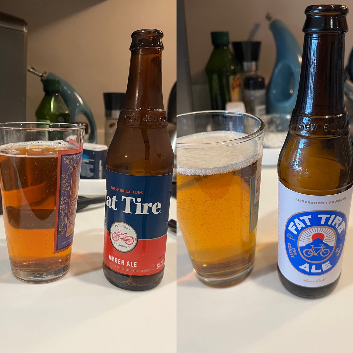 DJSchaef's tweet image. Why did @newbelgium decide to turn @FatTire into Coors Light? 30 years of a beautiful relationship ends and all I have to show for it is this dad bod. #newcoke