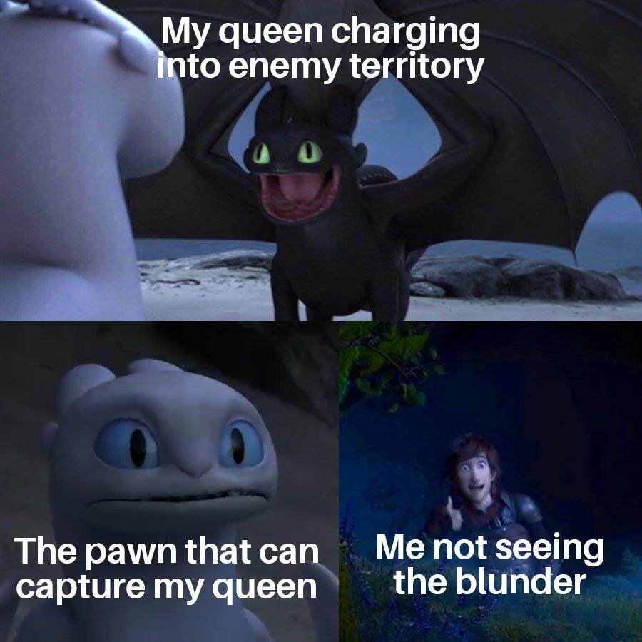 I refer to this strategy as the YOLO-Queen. 

I would not recommend it.

#chess #chessmeme