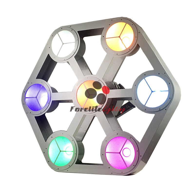 ForeliteLight's tweet image. Light source:7pcs LED, each 30Watt, RGBW 4in1
Led Feature: Pixel control of each LED, each color
Control mode : DMX512 ,Master/Slave , Auto 
Channel: 4/6/12/13/28/40CHs
#forelite #retrolight #effectlight #stageeffectlight #stagelight #djlight #nightclub #guangzhoustagelights