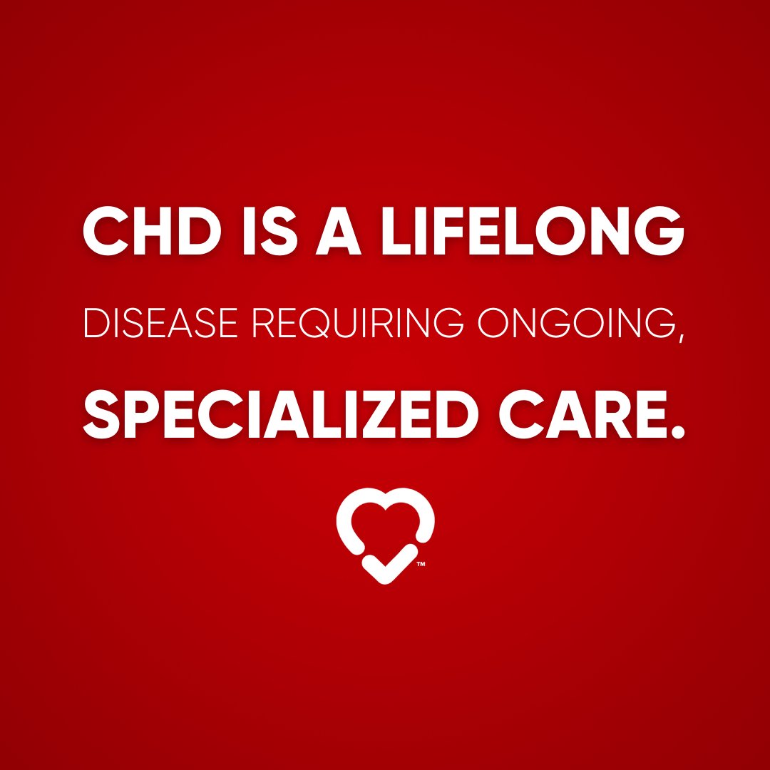 Even when surgery is successful, heart defects may be “repaired" but not "fixed." CHD has lifelong impacts on the heart, and other body systems, presents daily life difficulties and requires specialized care.

Where do you receive your cardiac care? Let us know in the comments!