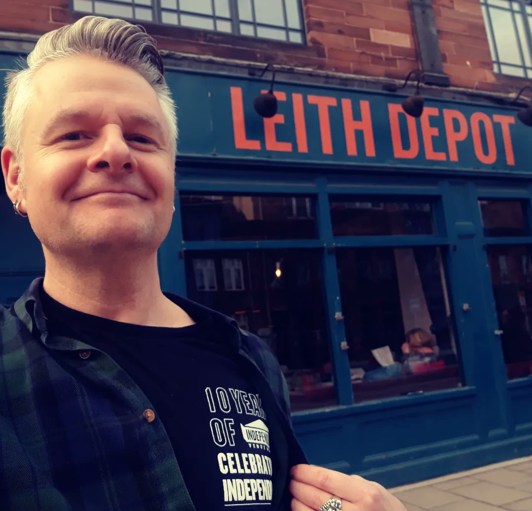 VicGalloway's tweet photo. Happy 10th Birthday, Independent VenueWeek @IVW_UK Here I am at my local, Leith Depot @leithdepot There are tonnes of gigs here &amp; across the whole UK, so check out the website for details this weekend https://t.co/gZxuQznkVQ ❤ #independentvenueweek #ivw #ivwuk #leithdepot https://t.co/eiFPUyKype
