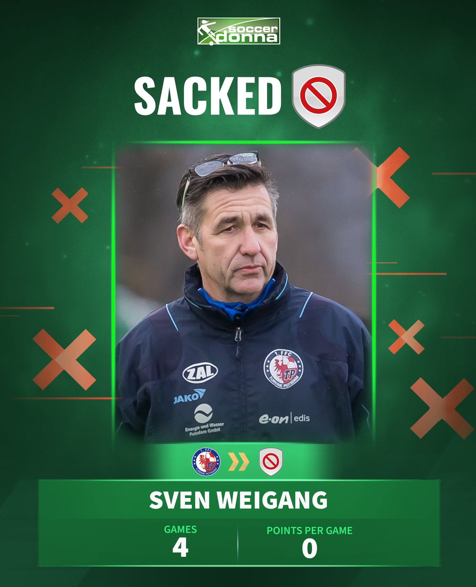 What's going on at the German trandition club Turbine Potsdam? Sven Weigang leaves the club after only four games. Do you think this club will make it out of the crisis? 😵

#TurbinePotsdam #SvenWeigang #DieLiga #FlyeralarmFrauenbundesliga
