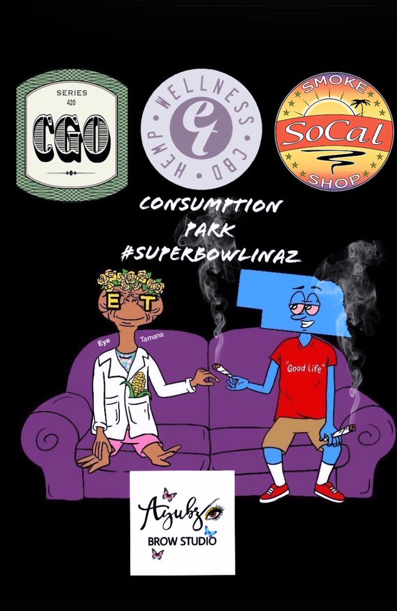 It’s happening … #SuperbowlinAZ #SUPERBOWL #CGOLyfestyle #402to602 #ETApothecaryLNK #nebraska #midwestkids