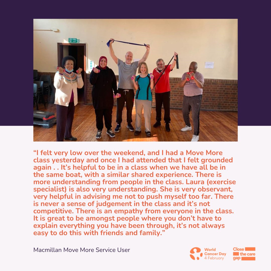 Macmillan Move More (Wandsworth) tweet media