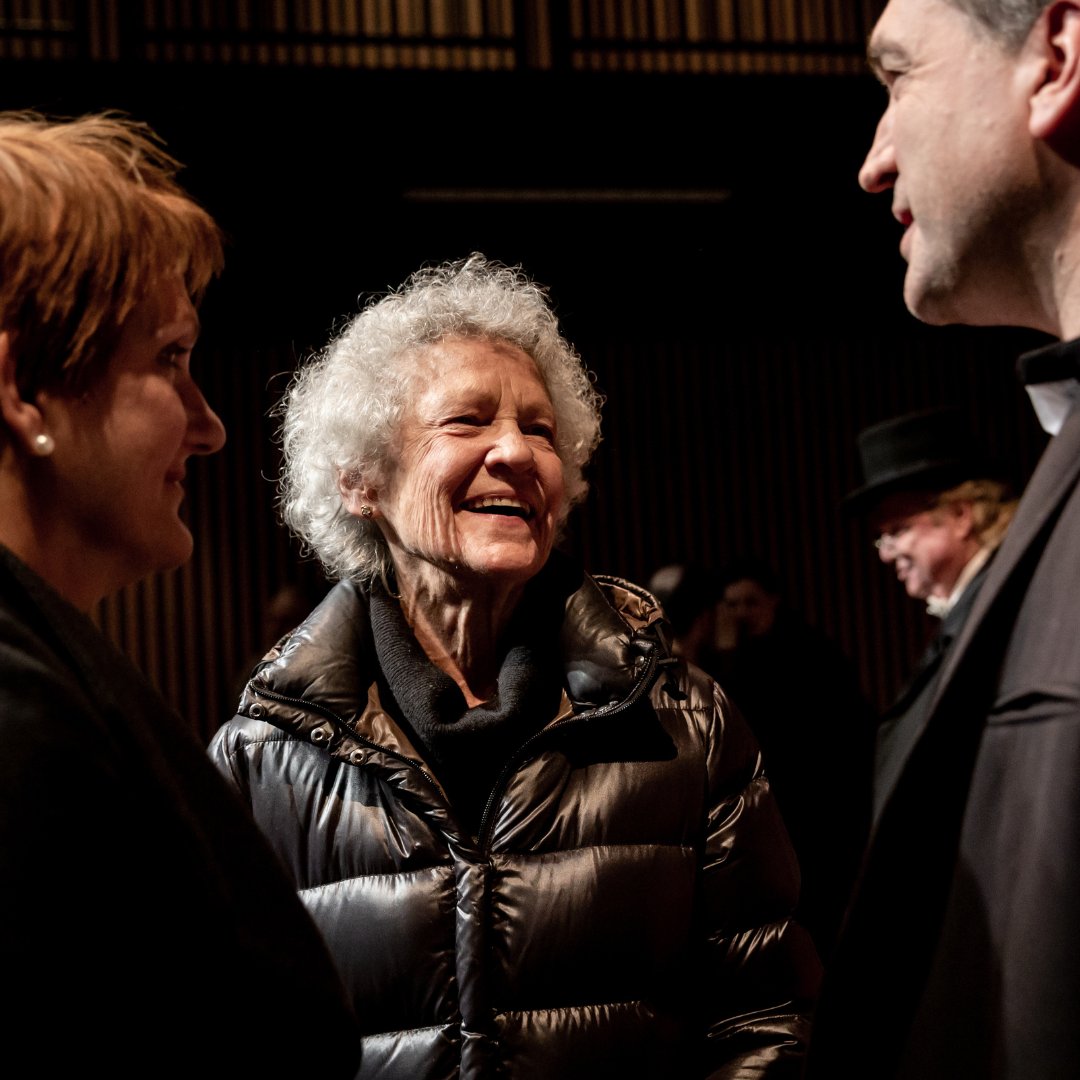 VanBachChoirs's tweet photo. You could be exactly THIS delighted to meet Maestro Les Dala and cellist Isidora Nojkovic in person after the show on February 10th at Behind the Keys!

#behindthekeys https://t.co/RyctHRP9IC