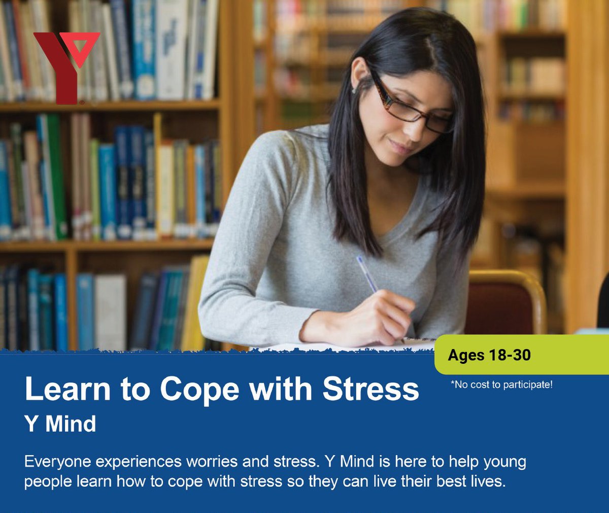 If #anxiety is preventing you from doing what you want or need to do, this group may be for you. Y Mind Youth is a free mental-wellness program delivered online by Simcoe Muskoka social workers. Interested? Click to register! ymcaofsimcoemuskoka.ca/y-mind-youth/ #YMind #YouthCALL #CFS