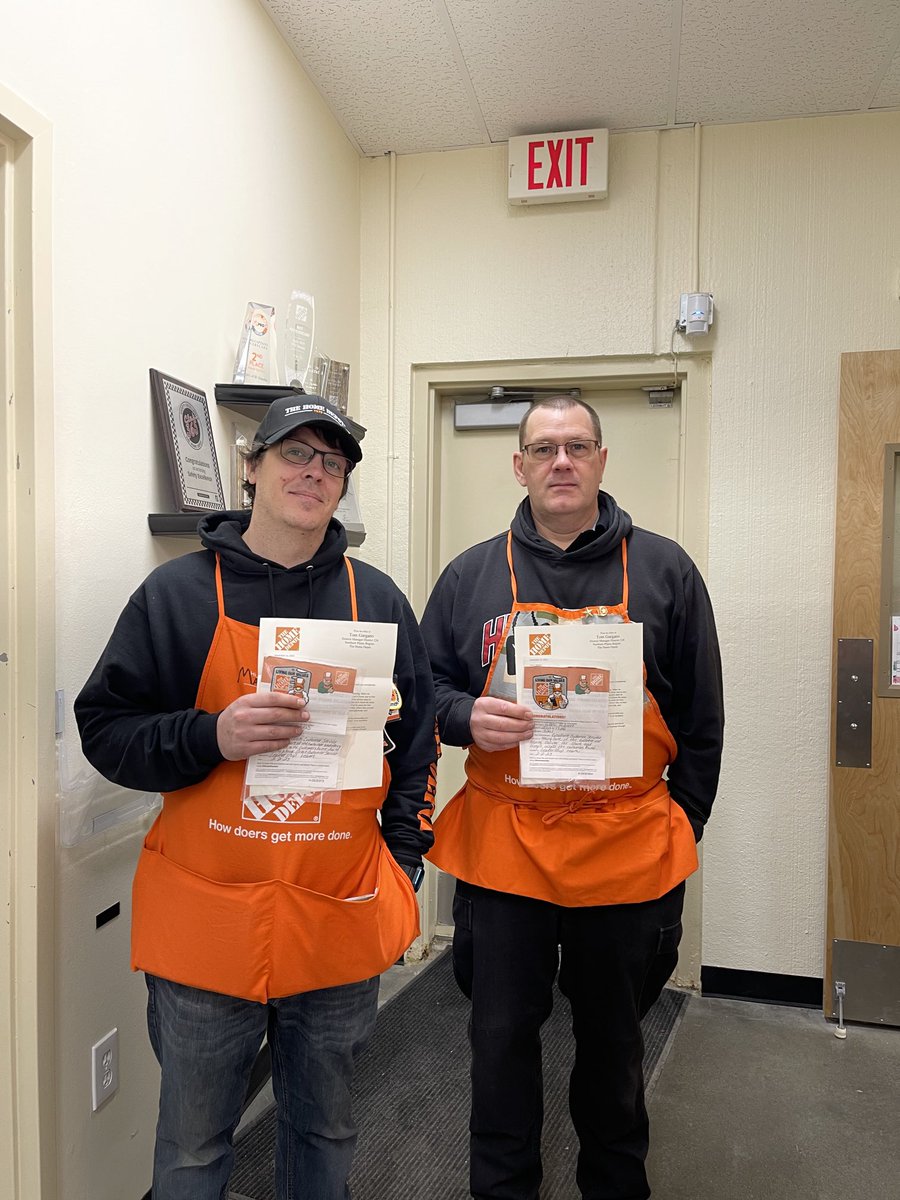 Congratulations to Mathew and Waco for excellent customer service. And recognition from our DM. Great job!