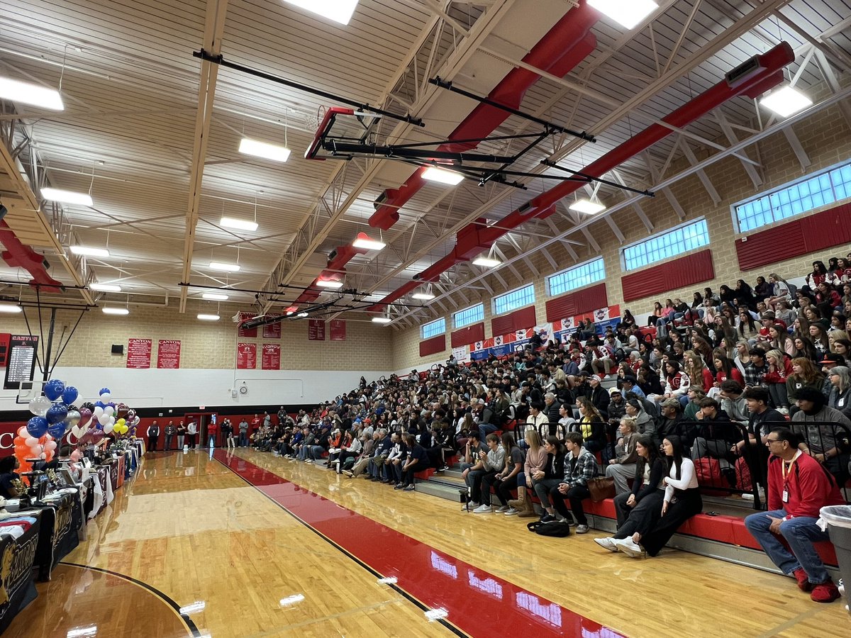 AthleticsCanyon's tweet photo. Signing Day‼️ Congratulations to all our student-athletes signing their letters of intent today! #RedBurnsBrighter #ForeverRed @Canyon_Football @Cougarettebball @Canyon_GS @CanyonCougarBB @xc_canyon @DavissonDustin @CanyonHS_ABC @BMar1842 @Marshakh10 @cisdnews @CoachLeonardTX https://t.co/06o41OyiFq