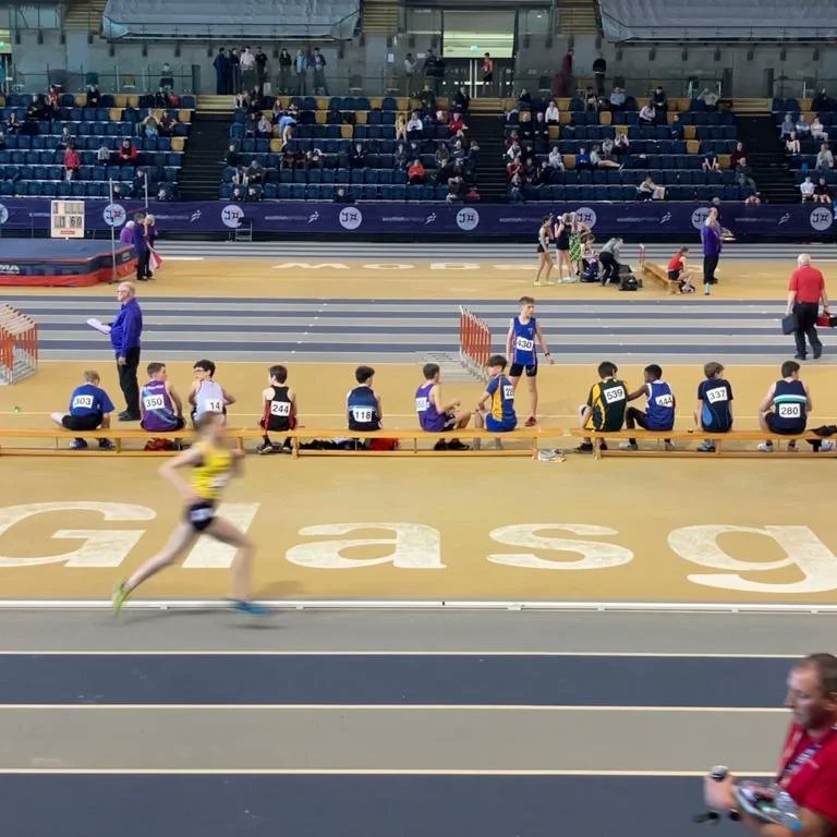 Well done to all our athletes who competed on Tuesday and Wednesday down in Glasgow at the SSAA Indoors Championships! A total of 9 pbs over the 2 days and 2 finalists as well!