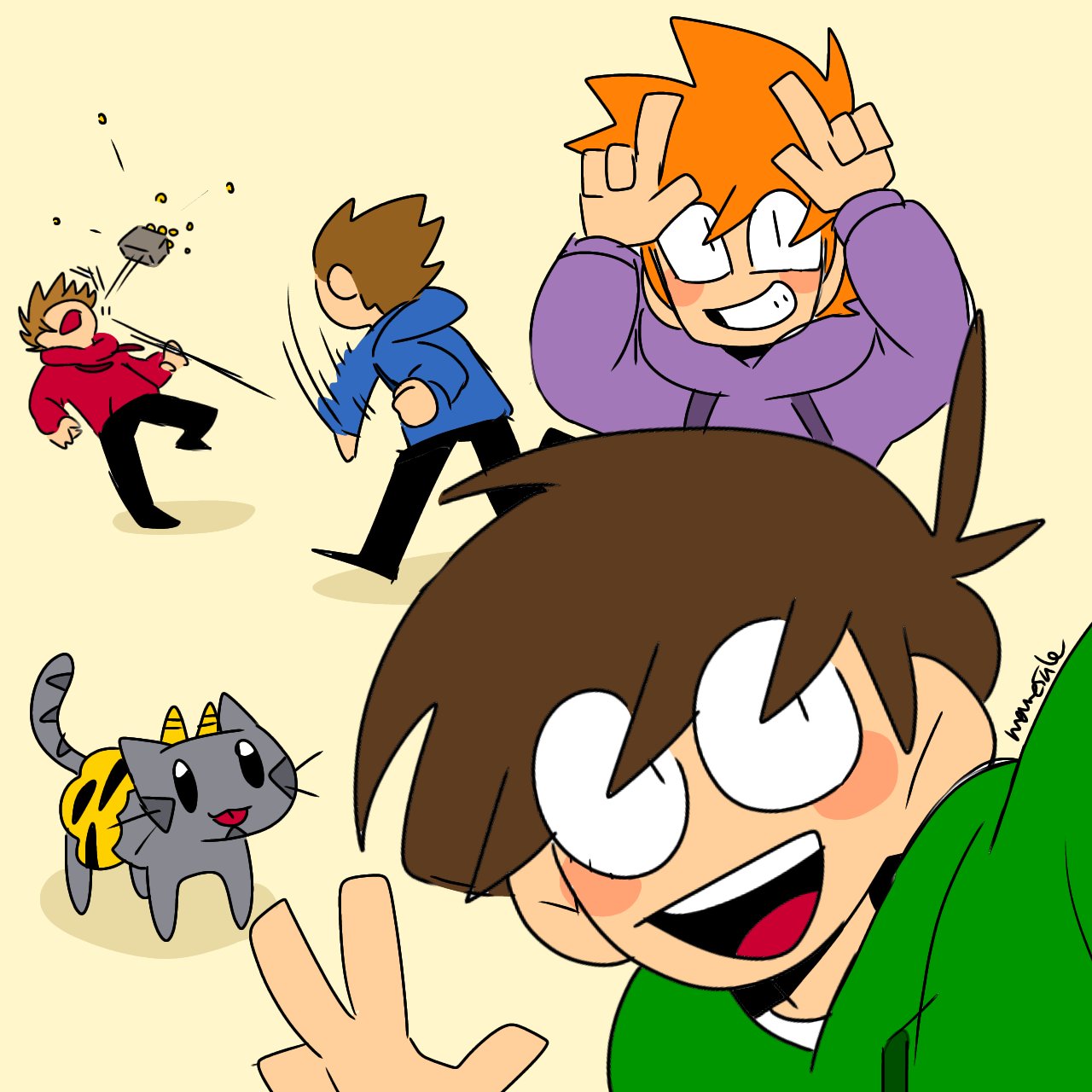 mamesuke:低温 on X: Come back Tord again ! #eddsworld #EW #edd #tom #matt # tord  / X