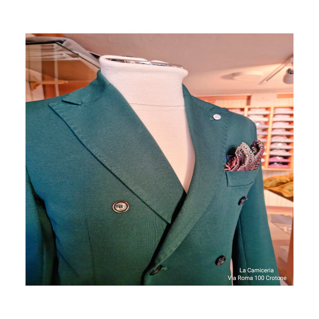 #NuoviArrivi...
✅GIACCA DOPPIOPETTO PUNTO MILANO COLORE VERDE