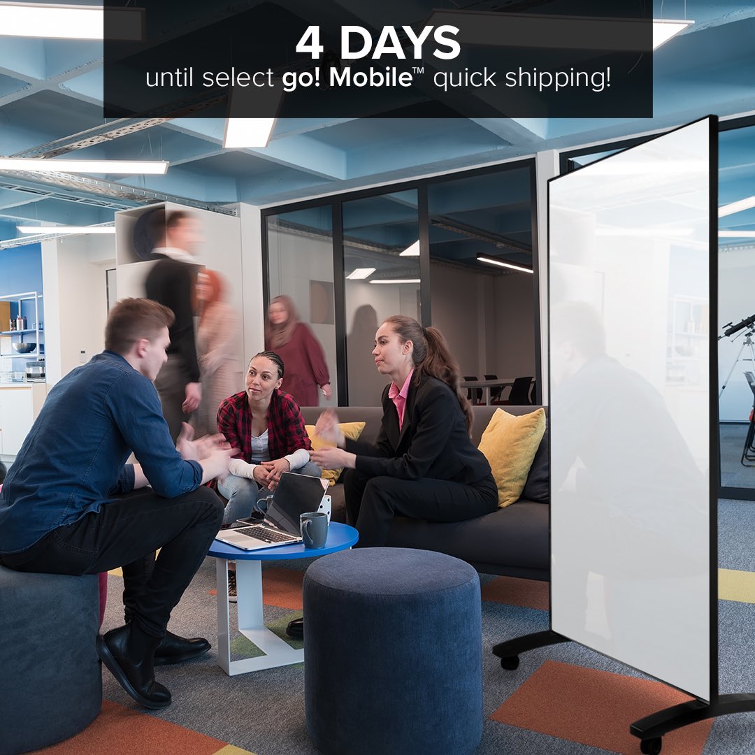 ClarusBoards's tweet photo. Starting on February 6, select go! Mobile™ boards will officially be joining our #QuickShip program! Now in addition to Float™, you can have a go! Mobile shipped out within just 2 days of purchase.

Stay tuned for more details next week.

#Glassboards #ClarusAdvantage https://t.co/bUInTDTmq3