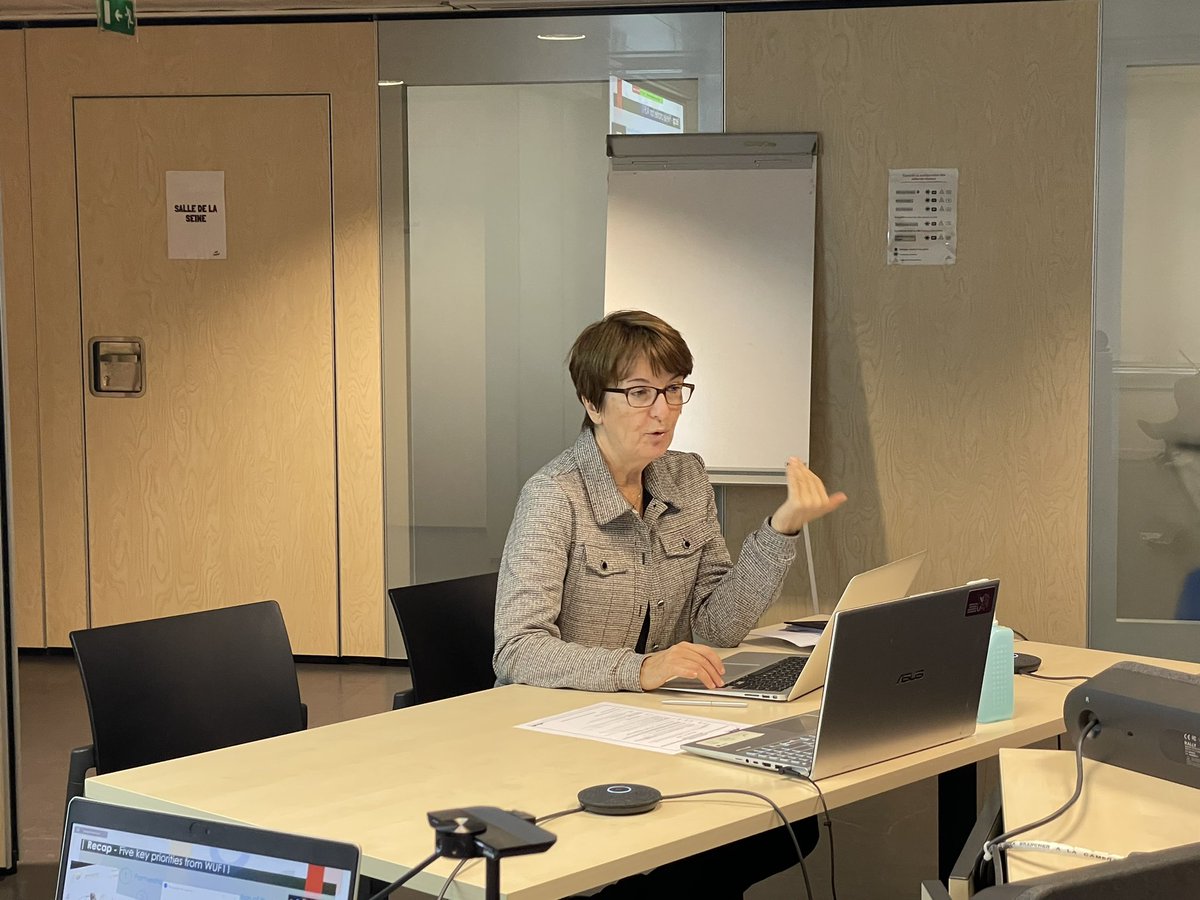 LePFVT's tweet image. En route pour #wuf du Caire! Le @LePFVT a lance ses travaux pour préparer le prochain Forum #mondial @onuhabitat avec l’adaptation comme fil rouge @hub_laferriere @francediplo @Ecologie_Gouv @MinistereCC @AFD_France