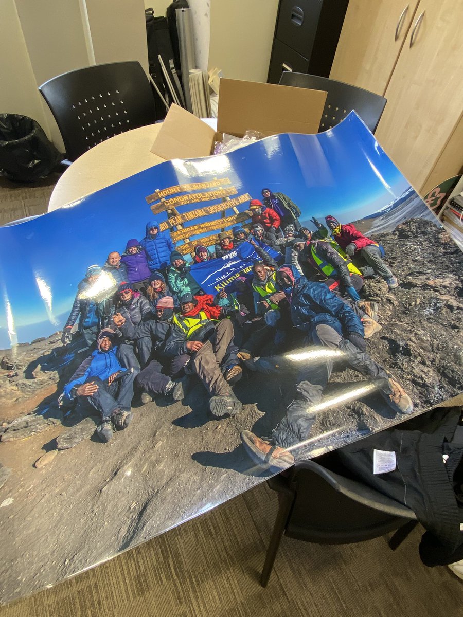 Katy Robinson (@theppecampaign) on Twitter photo It’s been an honour to present to the Wyke Flyer’s at <a href="/WykeCollege/">Wyke Sixth Form College</a> to share my career journey.
Wyke will always be a good memory for me, the highlight being the trip up Kilimanjaro in 2017 - still my ‘interesting fact about myself’! (Nice to see the relics of it are here too😂). It’s been an honour to present to the Wyke Flyer’s at <a href="/WykeCollege/">Wyke Sixth Form College</a> to share my career journey.
Wyke will always be a good memory for me, the highlight being the trip up Kilimanjaro in 2017 - still my ‘interesting fact about myself’! (Nice to see the relics of it are here too😂).