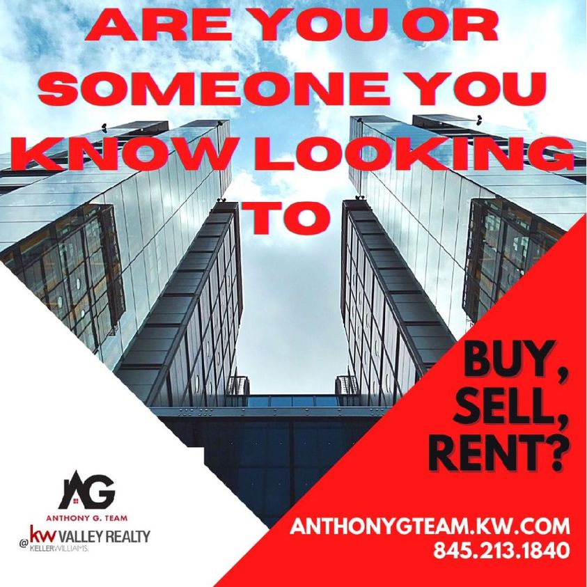 theanthonygteam's tweet photo. Are you or someone you know looking to Buy Sell or Rent?
Give us a call at 845.213.1840 today! https://t.co/Jm4MA91RuA