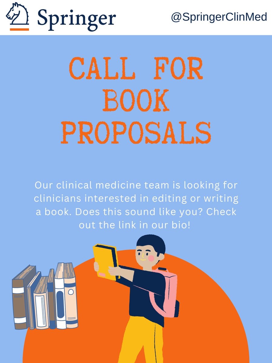 Are you a clinician interested in editing or writing a book? Click the link in our bio to tell us about yourself and your idea! bit.ly/40qw3wm