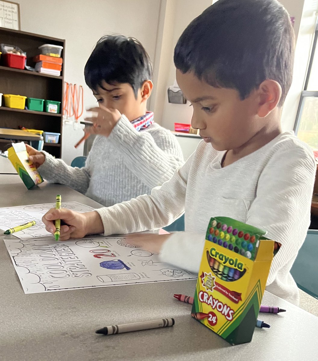 These first graders loved learning and practicing cool down strategies in SEAL this week!! <a href="/MsSchafranClass/">Lexi Schafran</a> <a href="/SalemElementary/">Salem Elementary</a> <a href="/FirstiesSalem/">SalemFirsties</a>