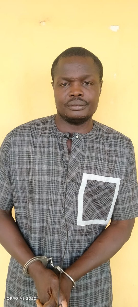 ち on Twitter: "RT @OgunPoliceNG: 46-YEAR OLD MAN ARRESTED FOR SETTING