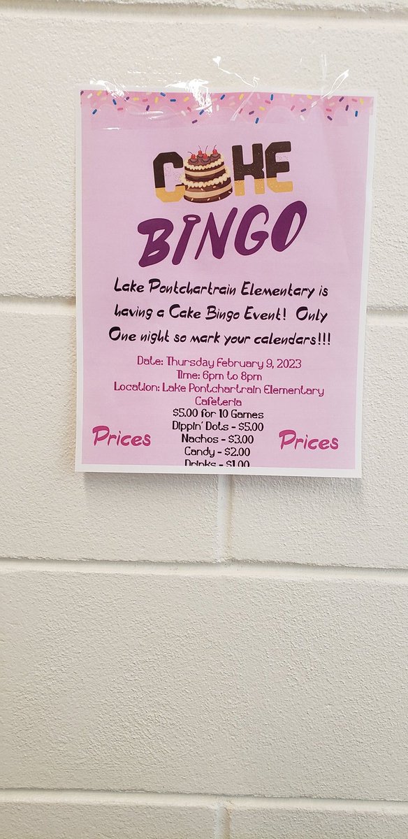 Started my morning off <a href="/ElementaryLake/">Lake Pontchartrain Elementary</a> and saw some ✨AMAZING✨ learning happening with these learners and educators. <a href="/SJBPS118/">St. John the Baptist Parish Schools</a> 🎉 @SJBPPnCAISquad
Ss of the Month!🏆
PE🙌🏾
EL workshop!📝 
And, a cake walk is coming soon!🎂
#SJBPschools 
#JourneytoExcELlence #viajealaexcELencia