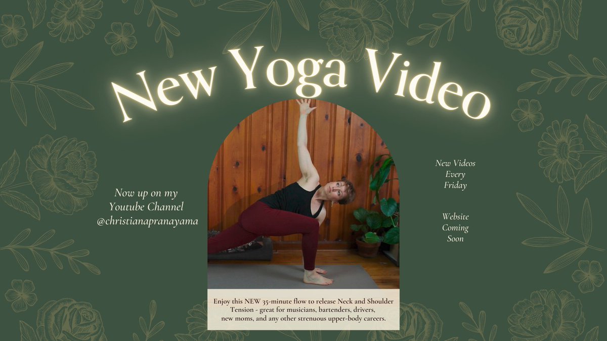 Neck pain? Tight Shoulders? NEW 35-minute practice up on Youtube - targeting shoulders, shoulderblades, and neck tension. For Intermediate practitioners, still beginner friendly ✷ Grab a blanket and let's meet on the mat! #yoga #yogaclass #yogavideo #yogaforneckpain #cottagecore