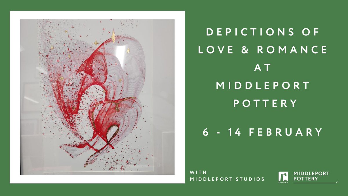 Middleport_Pot's tweet photo. From 6-14 February, Middleport Pottery and the creative businesses based there, #MiddleportStudios, are collaborating on a week of Love themed heritage and retail. https://t.co/5wrW1JmPvh #whatsonstoke #Valentines https://t.co/aSe7E5d7TU