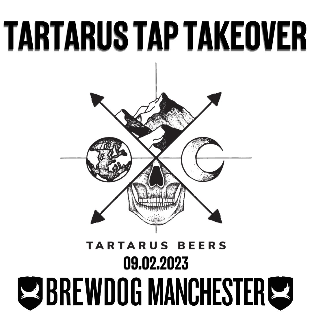 🍺 TARTARUS TAP TAKEOVER - THURSDAY 9TH FEB🍺

Next Thursday we are hosting an Epic 5 beer Tap Takeover from the awesome <a href="/Tartarusbeers/">Tartarus Beers</a> 

None of these monster kegs are under 9%, so which ones do you think we're pouring?! 
Keep an eye on our socials next week for beer reveals  👀