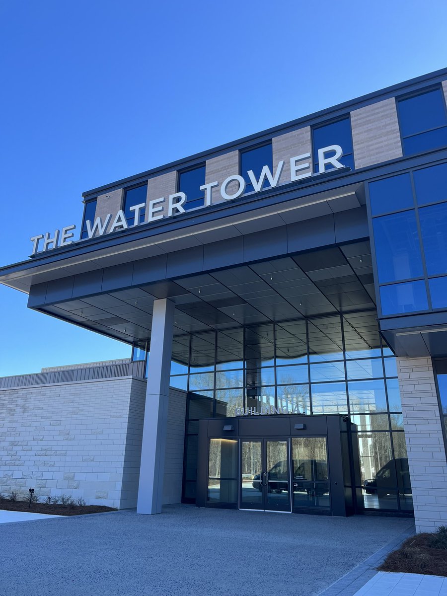 Not quite #conferencecarpets, but look at this cool entrance to <a href="/theh2otower/">The Water Tower</a>! Back at it, friends..