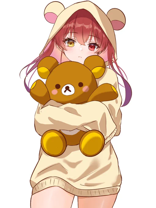 リラックマ好きなマリン船長かわいいよねrkgk#マリンのお宝 