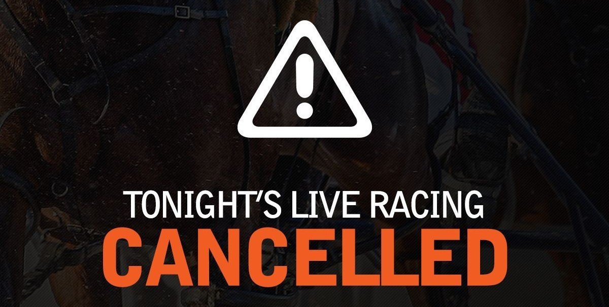 With a combination of snow squall warnings + frigid temperatures in effect for today - live racing has been cancelled for this Friday.