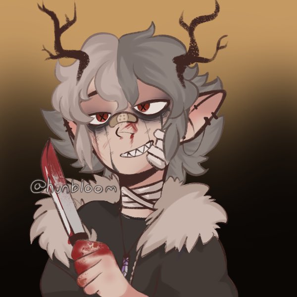 MichioEN's tweet photo. “You should see the other guy, heh”
A little, Mischievous Michio picrew to start my day~
Picrewの「Character maker」でつくったよ! https://t.co/A3VCQxWrDA #Picrew #Character_maker https://t.co/BImcIKHRMC