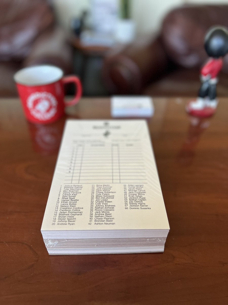 You know it’s close to that time, when these get delivered!