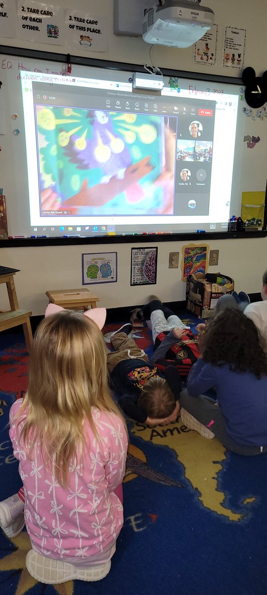HillsideTAG's tweet photo. 1st grade TAG students listening to Battle of the Brain read by @JocelynRish  @fcswrad https://t.co/M4MNouKml8