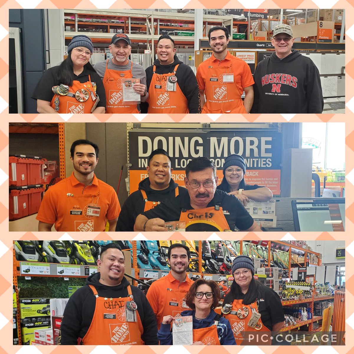 Recognizing 3 of our Associates of the Month with Homer awards for a job well done.  These associates are always customer focused and strive to provide excellent customer service.  Just a few reasons why they achieved AOM.  Congrats to Kenny, Rebecca and Chris!