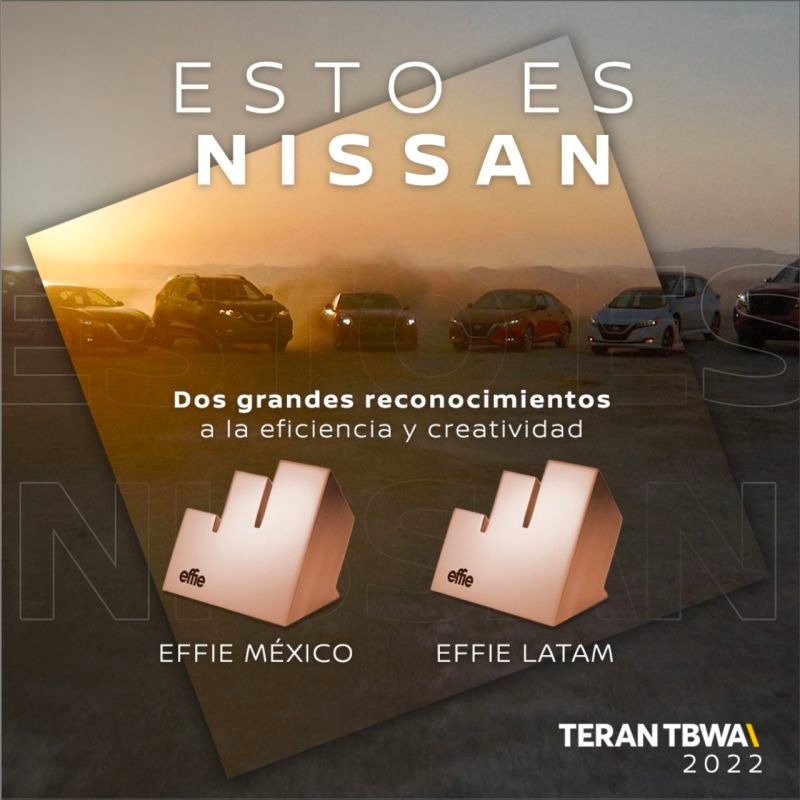 Jose_Roman67's tweet photo. Ganar el #PremioEFFIE de @TBWA nos llenó de emoción. Muestra el enorme trabajo que hay detrás de un equipo que, diariamente, da el máximo porque @Nissan_mx siga siendo un referente de creatividad, eficiencia y disrupción en la #IndustriaAutomotriz. ¡Venga! https://t.co/1fA1sCPX0f