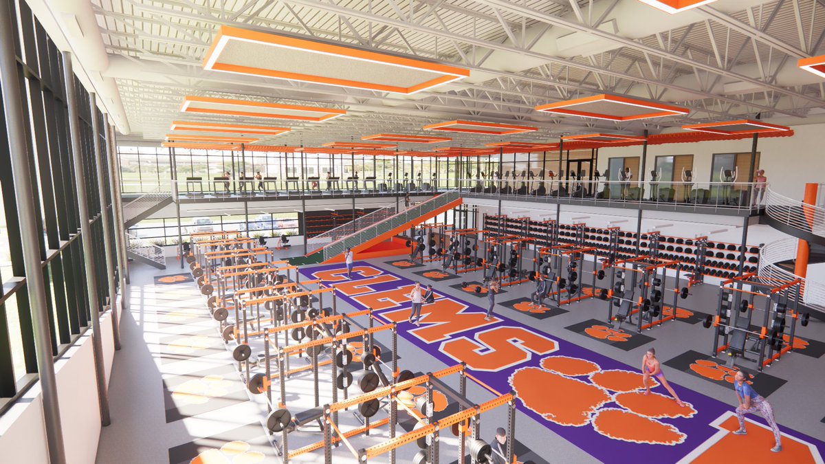 Clemson releases renderings of a new 50,000-square-foot wellness center for student-athletes, located south of Jervey Gym. Project cost $50 million.

Slated to be completed for the 2024-25 athletic seasons.