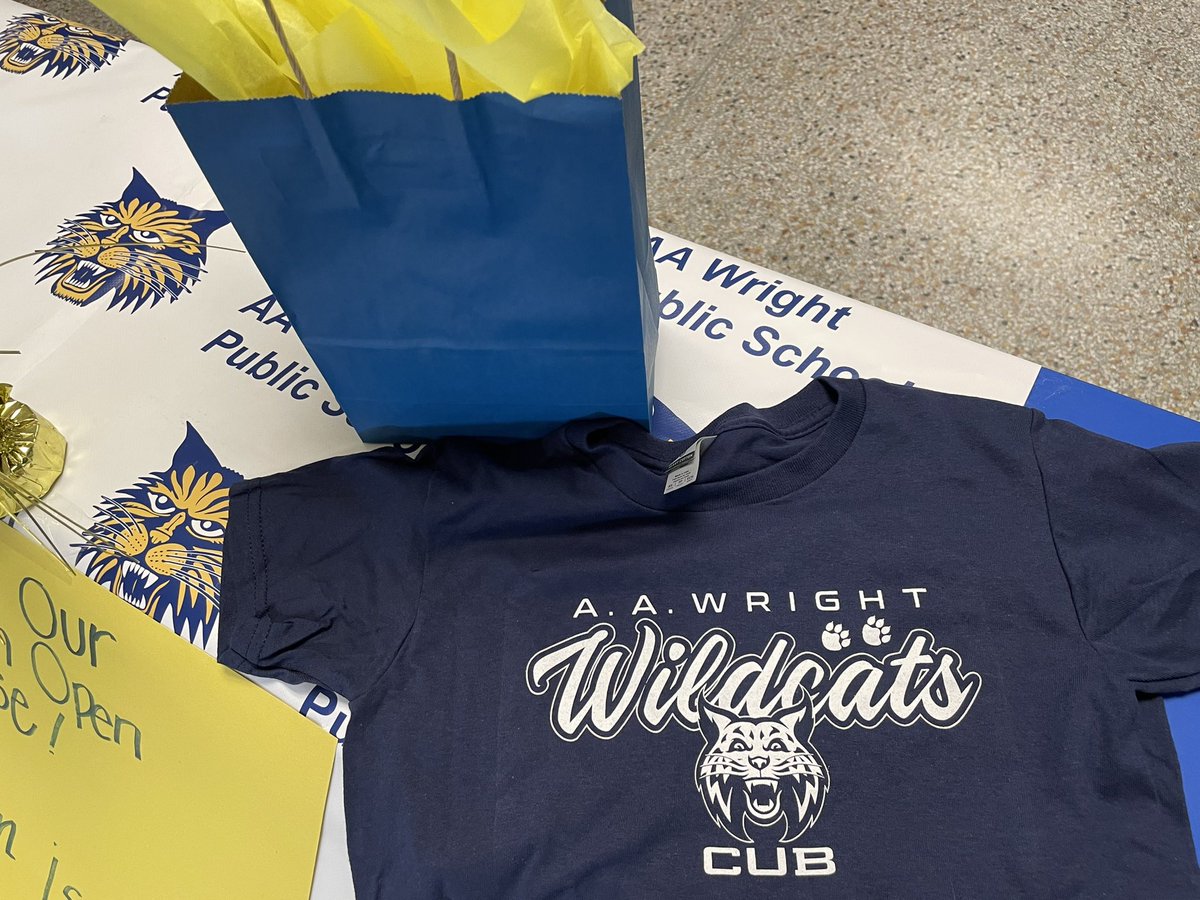AAWright's tweet photo. Welcome to “Big School” Wildcat Cubs! https://t.co/5qLj9gI8gM