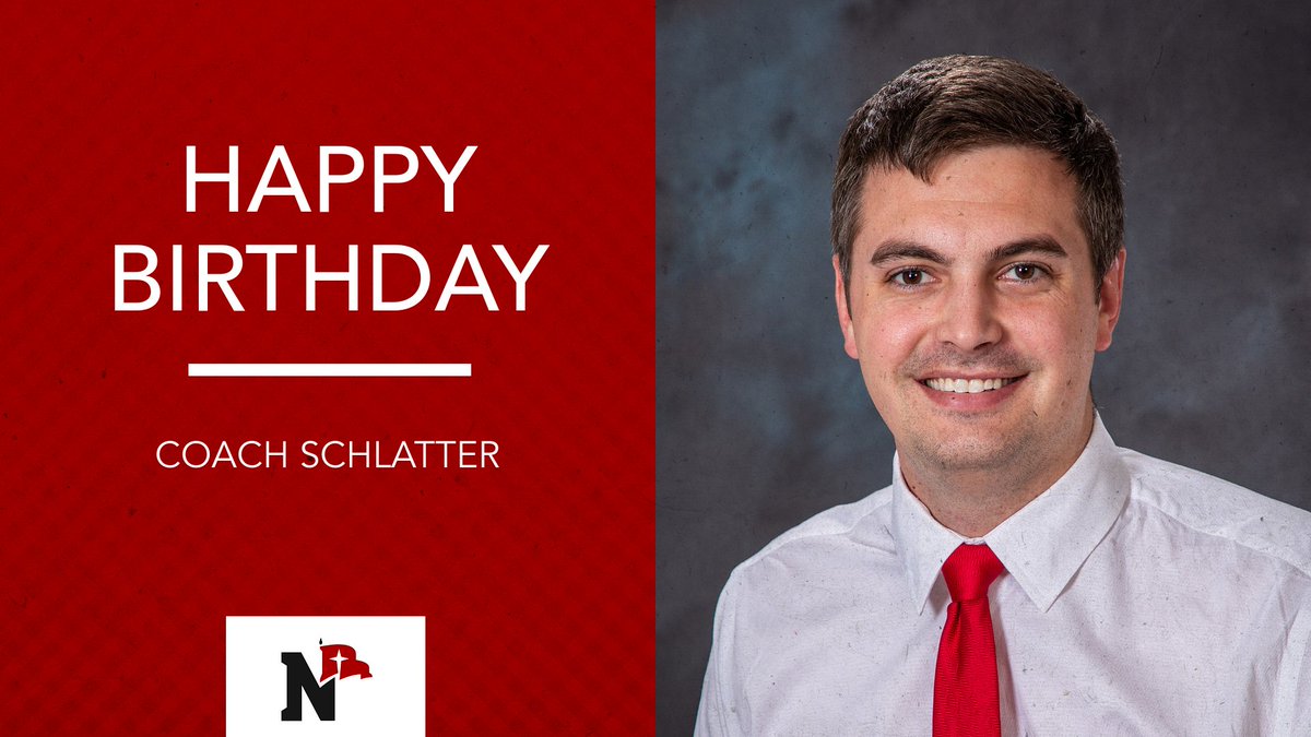 Join us in wishing Coach Schlatter a happy birthday!