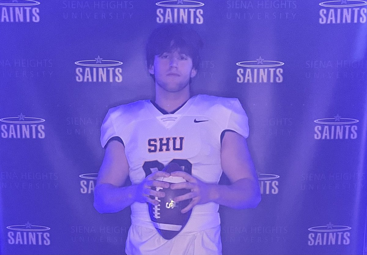 I want to thank my amazing parents for putting me in the position to succeed! I want to thank my coaches for putting me in a position to play at the next level! I will continue my academic and athletic career at Siena Heights University 
<a href="/BerkleyBearsFB/">Berkley High Football</a> <a href="/RisingStars6/">Rising Stars Academy</a> <a href="/CoachKohn12/">Matt Kohn</a>