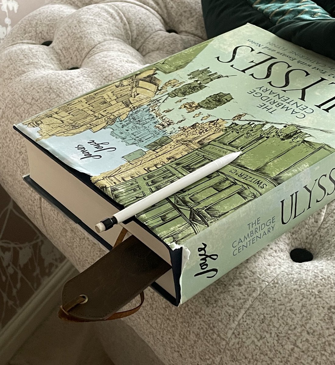 52 years and 3 weeks and it is not getting any easier with new challenges each new section. Lots of voices! #ulysses