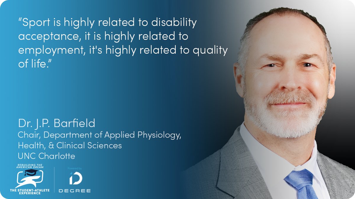 This is the power of playing sports! Listen to this episode of Rebuilding the American Dream with Dr. J.P. Barfield at americandream.fm! 
#rebuildingtheamericandream #podcast #highereducation
