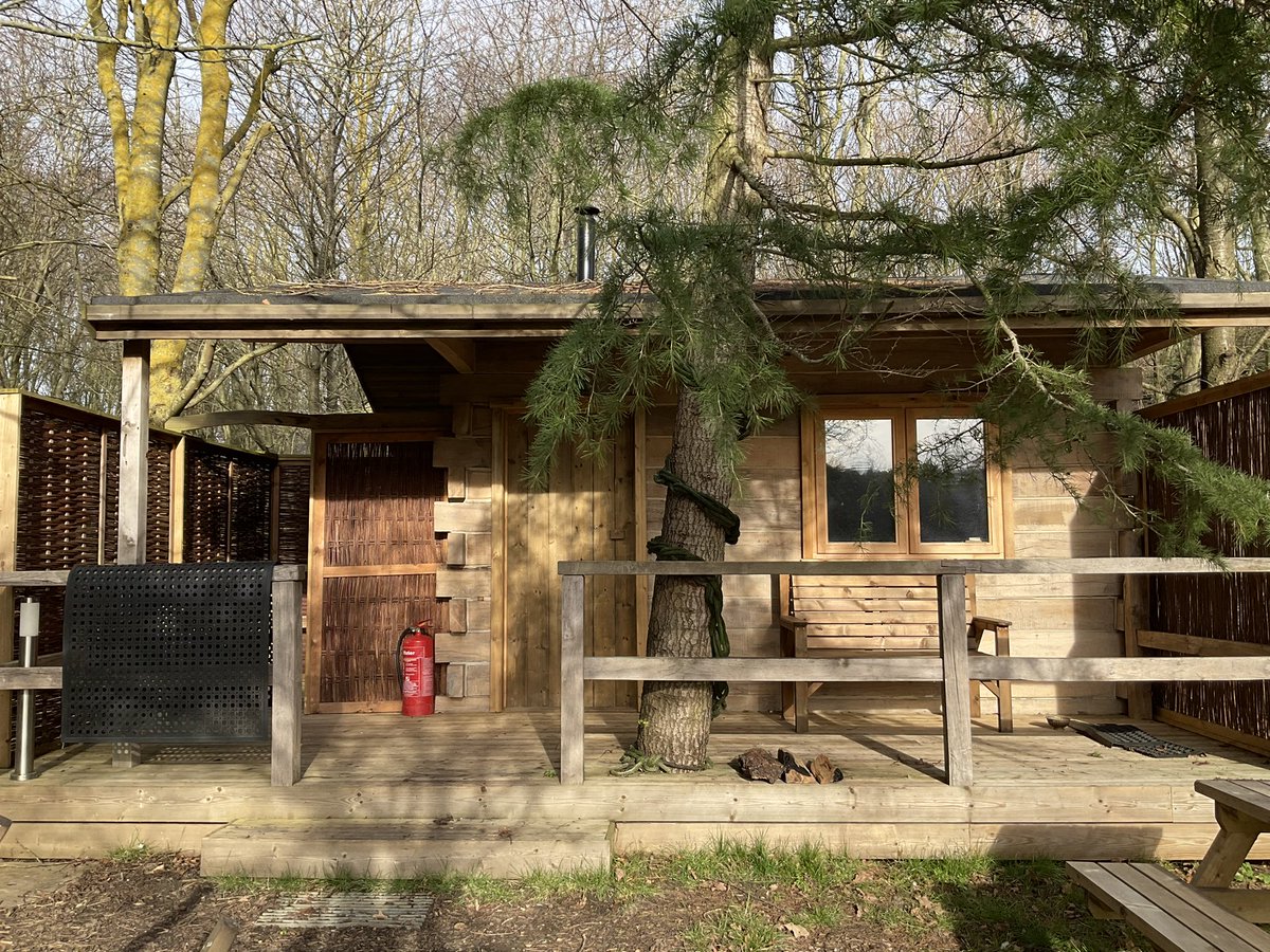 Hawthorn, the cabin in the woods newbourne-campsite.co.uk