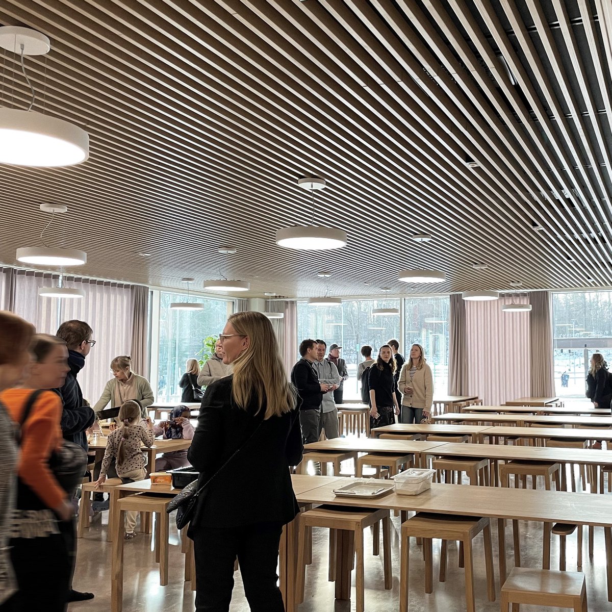 Happy Finnish Architecture and Design Days!
This week ArkMuoto 2023- events by <a href="/ArchinfoFinland/">Archinfo Finland</a>  have celebrated the importance of Finnish architecture and design. As part of these events, Verstas Architects organized an open architectural tour in the new Puotila primary school.