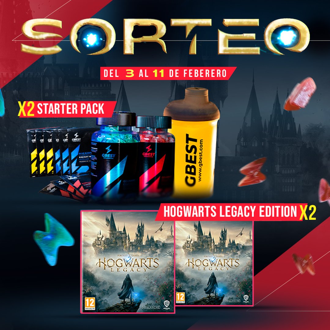 🚨🚨 SORTEO HOGWARTS LEGACY🔴🔵

Querido amigo mago, no vamos a comentar demasiado. Ya sabéis de qué va.

RT🔀 ➡ síguenos y menciona a tu amigo muggle, fácil. 

🤞¡SUERTE!🤞

P.D: Si alcanzamos a tener 2k RT el BOSS  nos regalará la edición coleccionista para sortear. ¡TOMA!