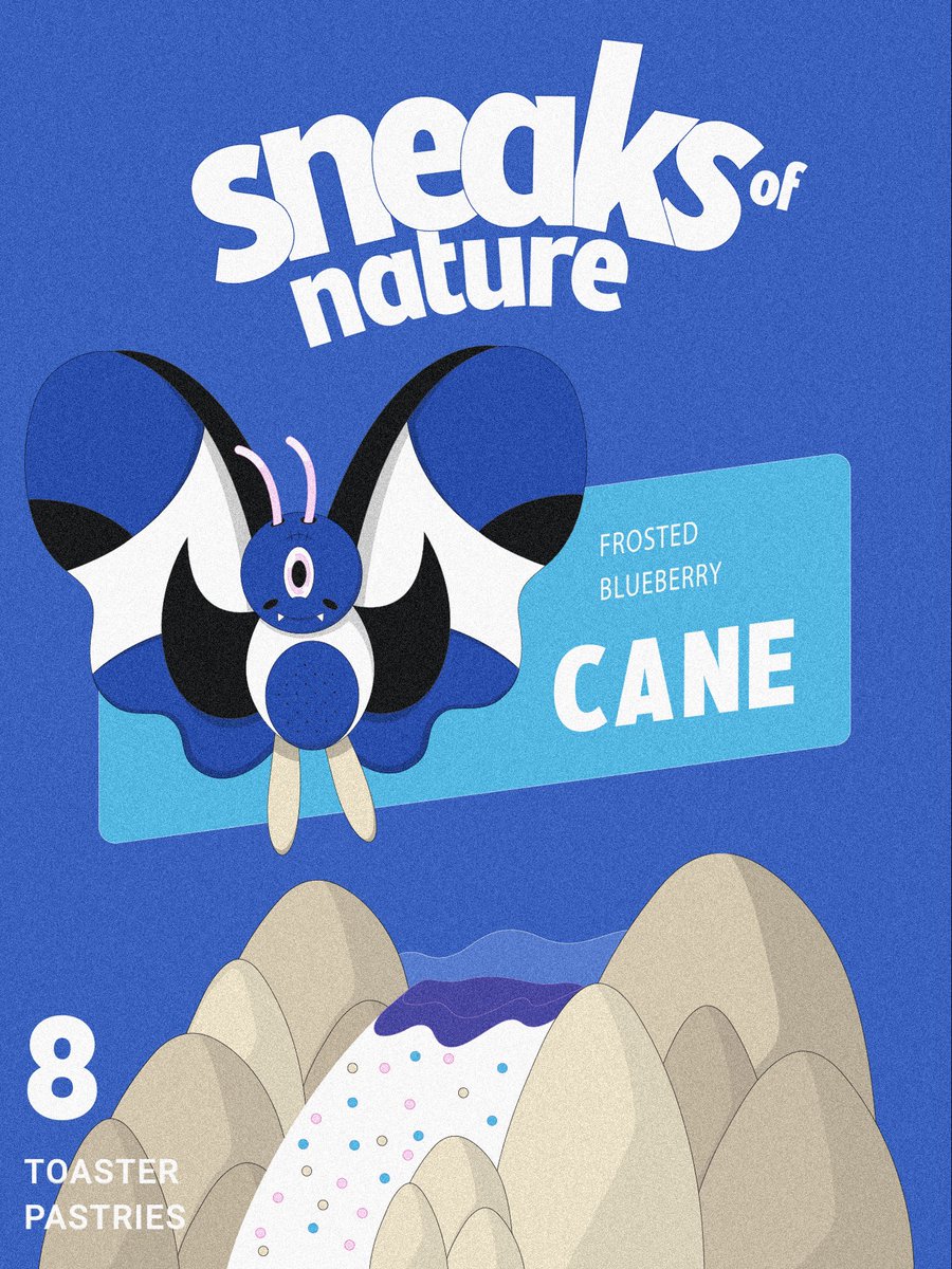 jeffcoleart's tweet photo. Who’s hungry? 🫐 🦋 

@sneaksofnature https://t.co/fEn0wkfCSg