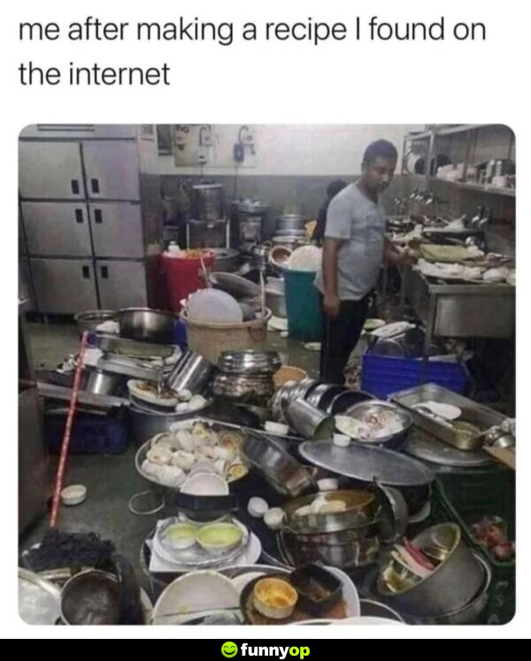 funnyop_memes's tweet photo. Was it worth it?
#cook #cooking #cookingtime #cookingmemes #meme #recipe https://t.co/ST7hf00iYe
