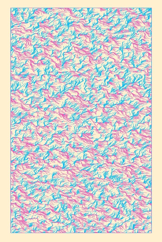 flow follow low blow #generativeart #p5js GM