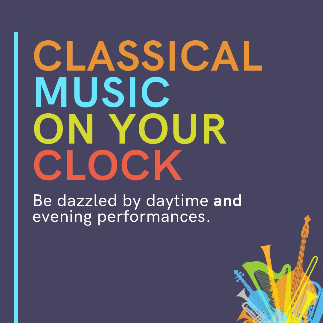 Can't make all the #musical performances? Our #festival is flexible!

We have events across the afternoons and evenings.

When tickets go on sale on 5 May, simply select the performances you want to see. Subscribe on our site for reminders.

#BudleighMusicFestival #Devon #Exeter